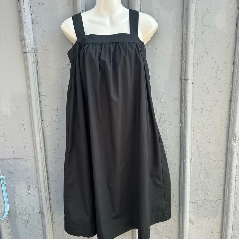 Club Monaco Black Sash Dress, size 0 - Picture 3 of 9